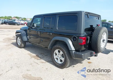 2020 Jeep Wrangler Unlimited Sport S 4X4 z USA, uszkodzony, nr VIN 1C4HJXDG1LW221916